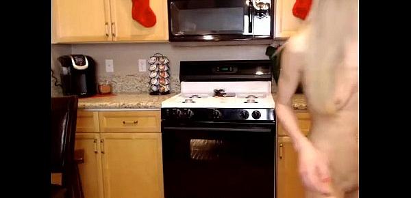  this is their tradition on christmas day naked baking